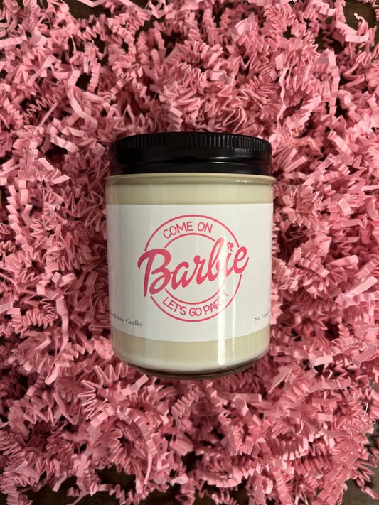 8oz Barbie Candle